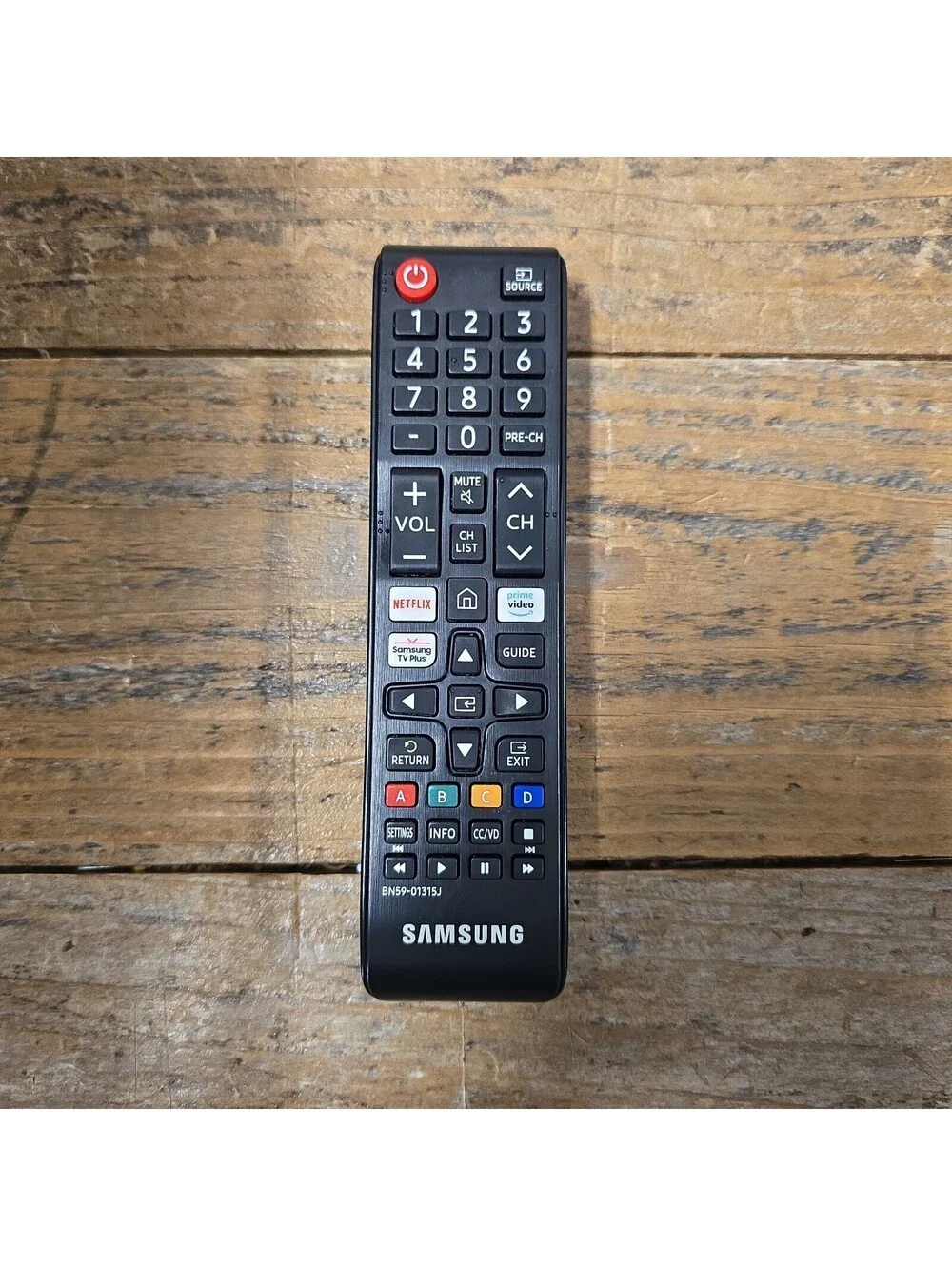Samsung BN59-01315J Smart TV Remote Control Netflix Prime Video OEM Tested